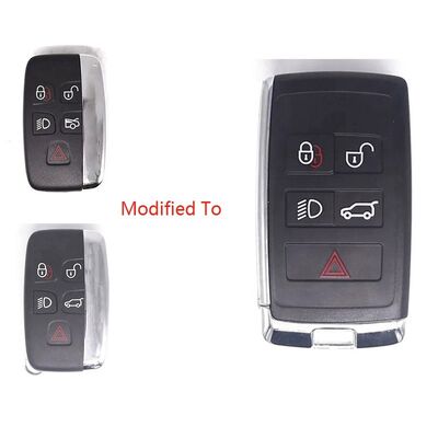 Modified 5 Button Car Key Shell For Land Rover Jaguar