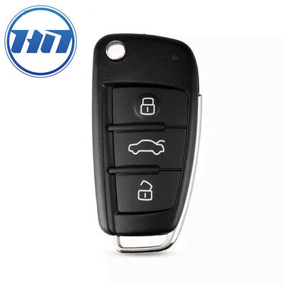 434MHz 8E Chip Remote Flip Replacement Audi Car Key Q7 A6 Europe Fccid 4F0837220M