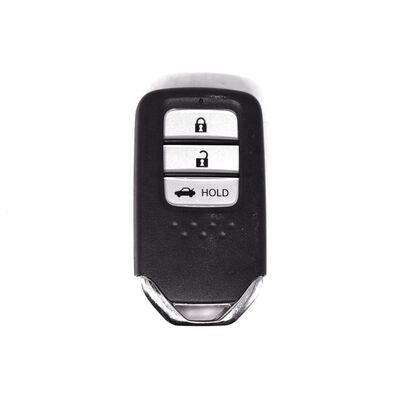 Blank Auto Remote Car Key Case 3 Buttons With Blue Logo