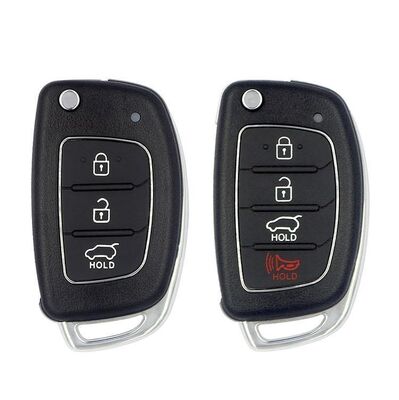 Folding Replacement Key For Hyundai 2 Buttons Car Key Case Remote Fob Cover S Hell