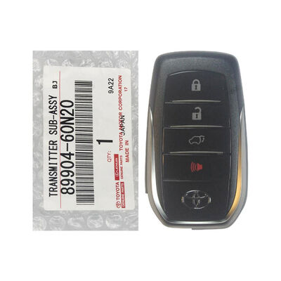 Aftermarket 4 Button Smart Key 433MHz 89904-60N20 89904-60N21 89904-60N70 PAGE1 A8