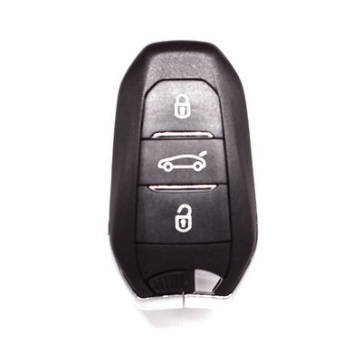 Smart Key Fob with 3buttons 433MHz 4A chip fit for Peugeot