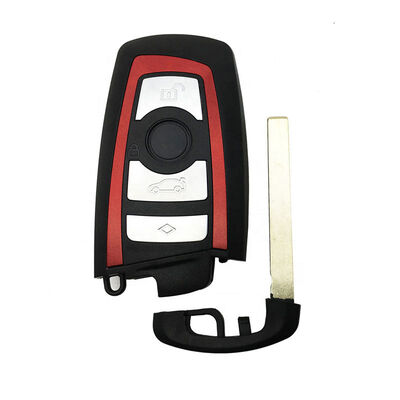Excellent Keyless Remote Control Smart Car Key Fob Red Shell Cover