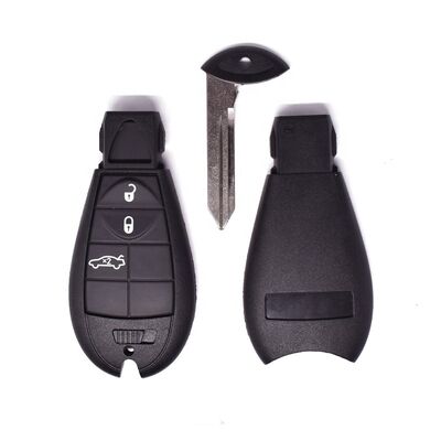 3buttons Keyless Remote Car Key Case Cover for Dodge Jeep