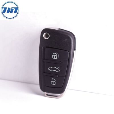 Excellent Quality Q7 A6 3buttons Flip Remote Replacement Shell