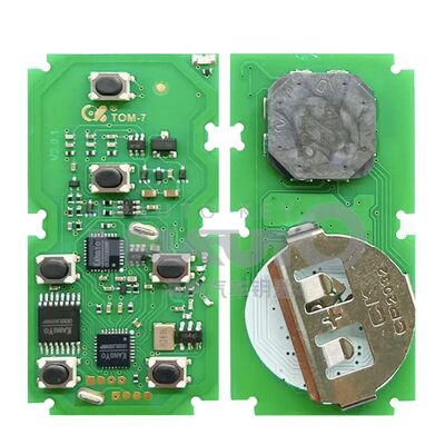 CK TOM-7 Universal Smart Car Key Board 6 Buttons 4D Chip