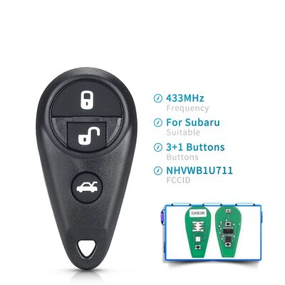 2 Button Car Remote for Subaru Impreza Forester 2005-2008 NHVWB1U711 433mhz Auto Key Fob
