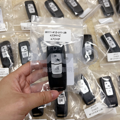 Honda  PCX160 motorcycle smart key 433MHz ID47 Part Number 35111-k1z-u11-2b