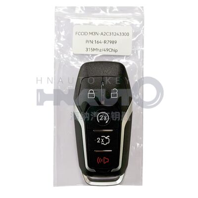  2013-2017 4+1 Bottons 315mhz keyless car remote FOB / NCF2951F / HITAG PRO / 49 CHIP / FCC ID: M3N-A2C31243300 / HU101 5Bottons