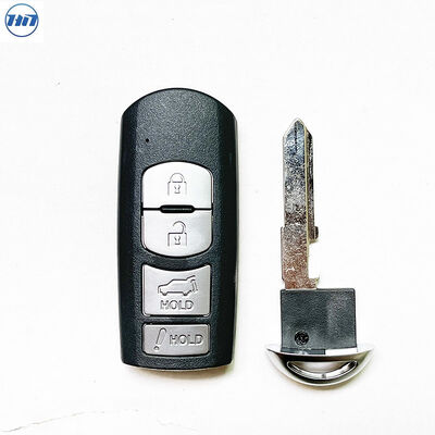 Mazda 8 Remote Modified Car Key with 4 Buttons FCCID SKE11B-01 434MHz