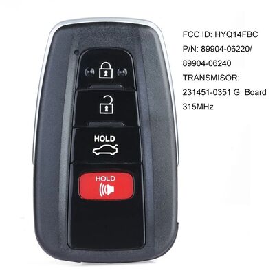 HN005227 2018 2019 TOYOTA CAMRY FCC ID : HYQ14FBC P/N: 89904-06240