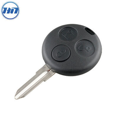433MHz 3-Button Car Key Fob for Mercedes-Benz Smart Fortwo 1998-2006