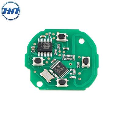 HN021BBC Mercedes-Benz Smart Fortwo 451 2007-2013 3 Button Remote Key 433MHz 7941 Chip