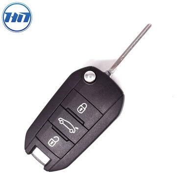 Remote Car Smart Key Fob 3 Buttons 433MHz 46 Transponder Chip For Citroen