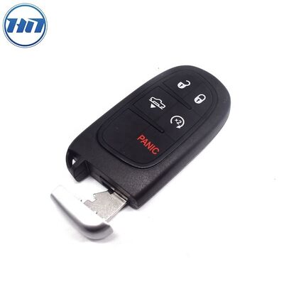 Aftermarket Keyless Remote Car Key With 4+1 Button 433MHz ID46 Chip For 14-18 RAM 1500 2500 3500