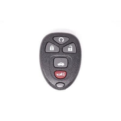 4+1 Buttons ASK 315MHz Auto Car Key For GM Plastic Metal Material