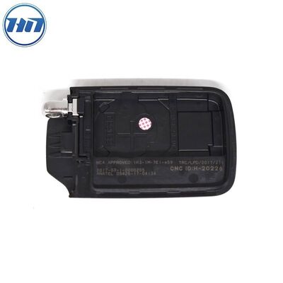 Blank Auto Remote Car Key Case 3 Buttons With Blue Logo