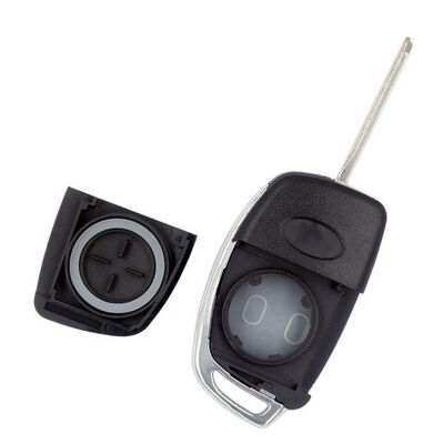 Folding Replacement Key For Hyundai 2 Buttons Car Key Case Remote Fob Cover S Hell