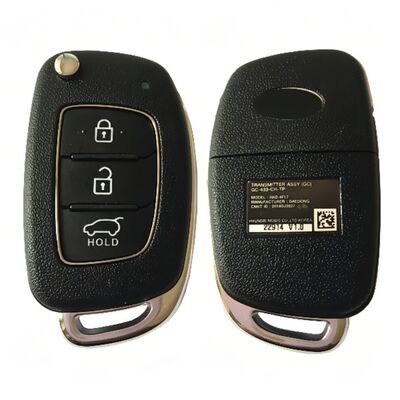 HN008330 3 Button 433MHz Remote Control Flip Folding Key RKE-4F17 Car Key Fob