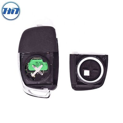 Original 3 Button Flip Car Key Fob with 433MHz Frequency for Hyundai