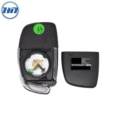 Original 3 Button Flip Car Key Fob with 433MHz Frequency for Hyundai EU-95100(TP)