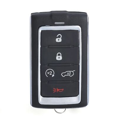 HN010248 5 Button Smart Remote Control Car Key Fob 433MHz 4A Chip For Jeep