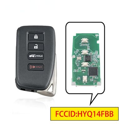 HN005327 SUV Key For Toyota HYQ14FBB 231451-0010 'G Board Car Remote Key 314.3Mhz