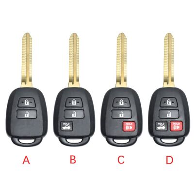 HN005323 Car Key Fob For Toyota 433MHz G Chip Or H Chip B71TA 89070-0D580