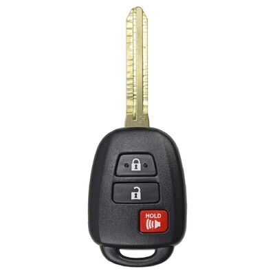 3buttons Car Key for Highlander LE FCC ID: GQ4-52T