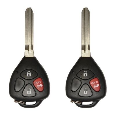 2+1 Buttons Car Key For 2015-2019 Yaris FCC ID HYQ12BBY