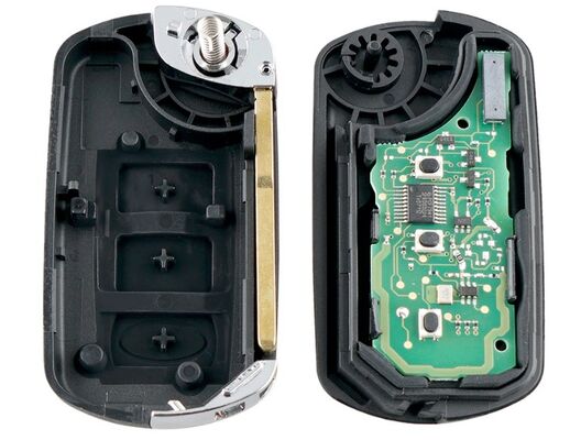 3 Buttons 7941 Chip HU101 Blade Flip Folding Car Key Fob Remote For Land Rover Discovery LR3 Range Rover Sport