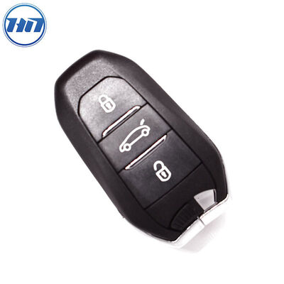 Smart Key Fob with 3buttons 433MHz 4A chip fit for Peugeot