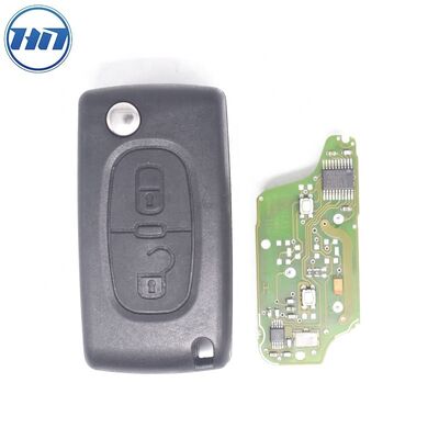 FSK433MHz 2 buttons 46chip Flip Controlled Remote Car Key Folding Remote