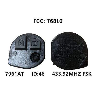 2 Button Suzuki Remote Key 433.92MHZ 46 Chip FSK PCF7961A FCC T68L0 37145-71L20 37145-71L2