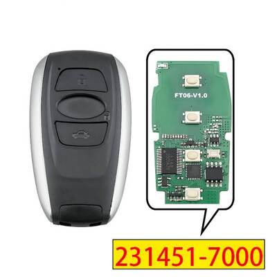231451-7000 Denso FSK For Subaru Forester Legacy Impreza XV BRZ Coach 433.92 MHzH / 8A Chip