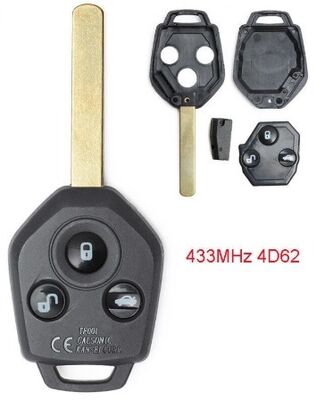 Subaru Forester 2008-2010 car remote control 3-button 433MHz 4D62 chip