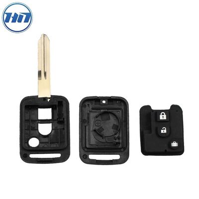 Remote Car Key Housing Replacement 3 Buttons Key Cover Fob For N-Issan Micra 350Z Pathfinder Navara