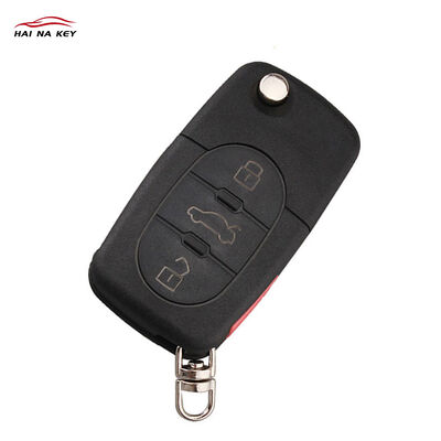 3+1button Remote Control Car Folding Remote key fob cover