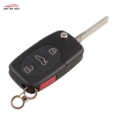 3+1button Remote Control Car Folding Remote key fob cover