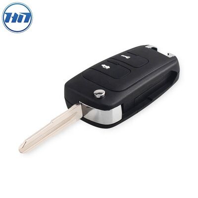Folding Flip Remote Car Key Shell 2 Buttons For Chevrolet Epica