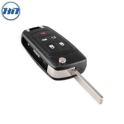 4+1 Buttons Flip Folding Car Remote Key Shell For Buick