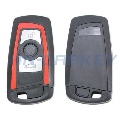 Red Keyless 3b uttons Smart Remote Replacement Shell Case Cover With Uncut Blade