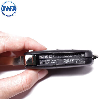 Flip Auto Key Shell Cover 3 Buttons 5K0837202AD