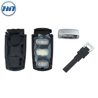 3+1buttons Remote Key Shell Case Smart Car Key for Volkswagen touareg