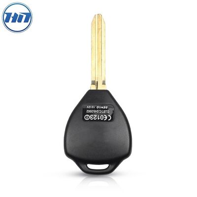 4 Buttons Car Key Fob Replacement Shell Case for Toyota Corolla Alphard with TOY43 Blade