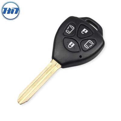 4 Buttons Car Key Fob Replacement Shell Case for Toyota Corolla Alphard with TOY43 Blade