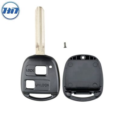 2 Buttons TOY43 Blade Car Blank Key Shell Case for Toyota Corolla Land Cruiser Yaris