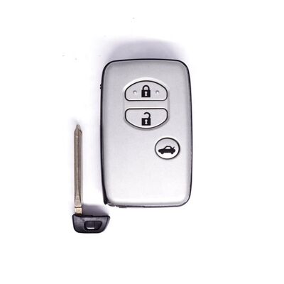 Toyota Prado Land Cruiser 3 buttons Car Key Shell，toyota key shell replacement