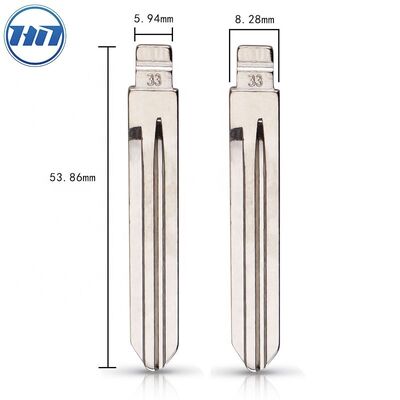 Metal Uncut KD Remote Car Key Blade Type #33 HYN14 For H-Yundai Accent K-Ia 33#
