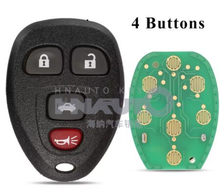 315MHz Remote Key KOBGT04A for Buick Terraza Chevrolet HHR Uplander